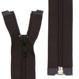 Deelbare spiraal rits