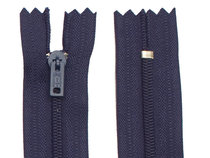 Niet deelbare spiraal rits