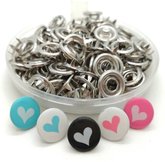 Drukknopen met opdruk