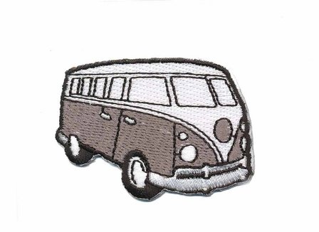 Volkswagen bus gekleurd