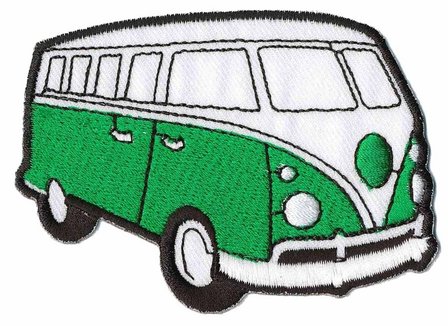 Volkswagen bus gekleurd