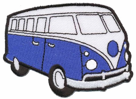 Volkswagen bus gekleurd