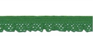 Groen kant 12 mm elastisch