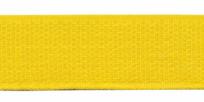 Geel klittenband 25 mm