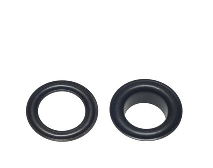 14mm Zwart staal nestels