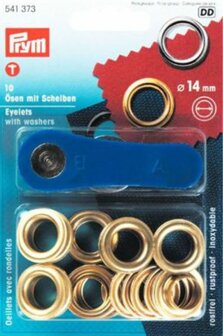 Prym nestel 14mm goud