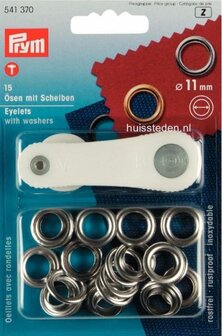 Prym nestel 11mm zilver