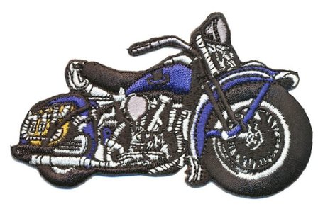 Chopper 9,5cm blauw