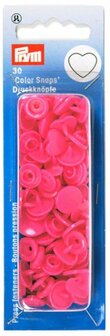 Hart roze Color snaps