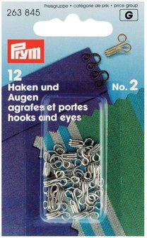 Haken en ogen Prym