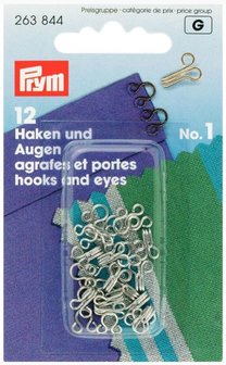 Haken en ogen Prym