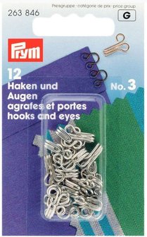 Haken en ogen Prym