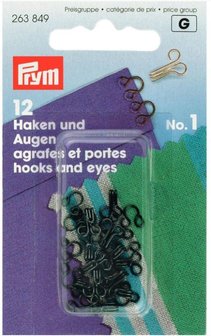 Haken en ogen Prym