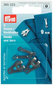 Broek en rokhaken 9mm Prym