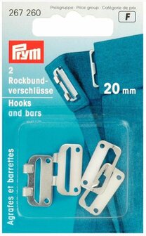 Broek en rokhaken 20mm Prym