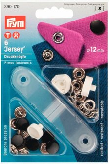 12 mm jersey zwart