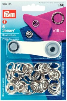 18 mm jersey zilver