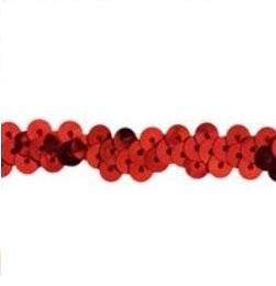 10 mm elastisch band rood