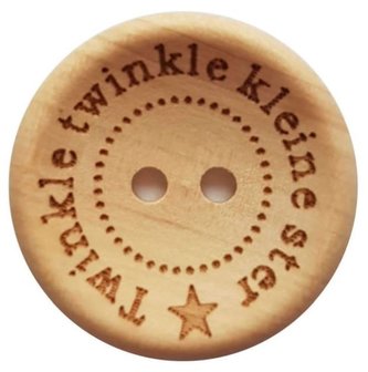 25 mm Twinkle twinkle kleine ster