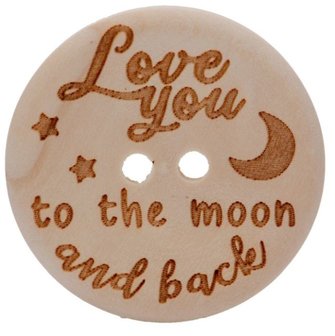 30 mm Love you to the moon and back
