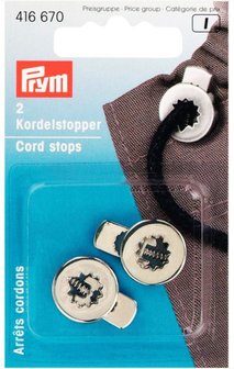 Koordstopper Prym zilver