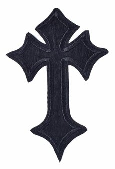 Kruis 9,5cm zwart