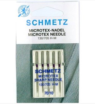 Microtex 70/10 Schmetz naalden