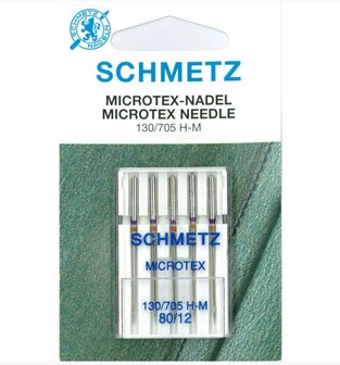 Microtex 80/12 Schmetz naalden