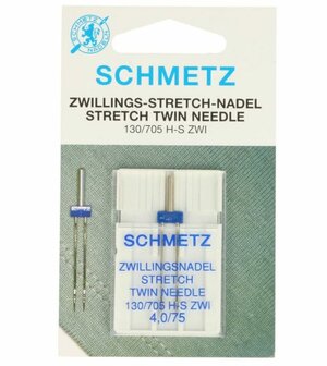 Stretch Twin 4.0/75 Schmetz naalden