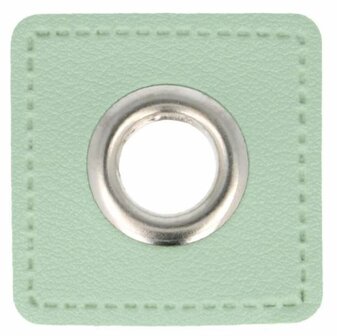 11mm Mint Groen/zilver