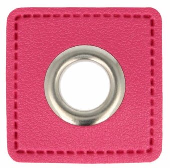 8mm Fel Roze/zilver