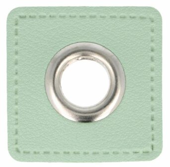 8mm Mint Groen/zilver