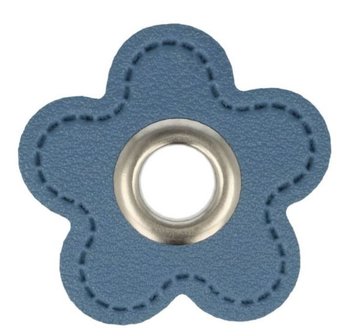 8mm Jeans Blauw/zilver