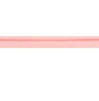 Licht roze paspelband elastisch