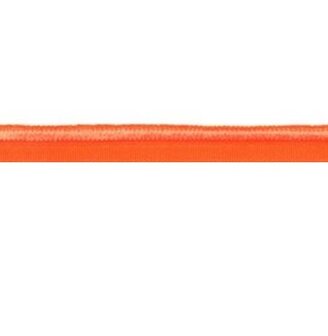 Oranje paspelband elastisch