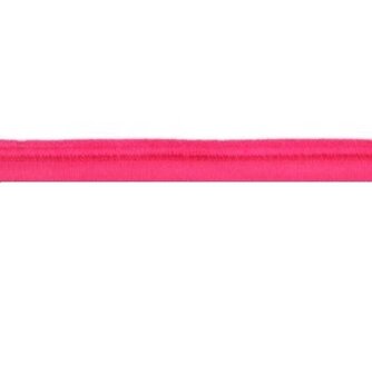 Roze paspelband elastisch