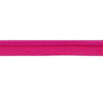 Roze paspelband elastisch