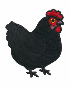 Kip zwart