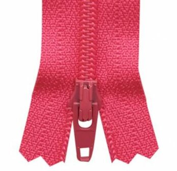 Fuchsia broekrits YKK