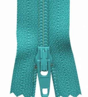 Turquoise Mint broekrits YKK