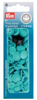 Bloem turquoise color snaps