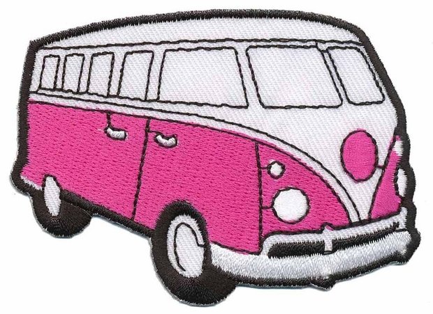 Volkswagen bus gekleurd
