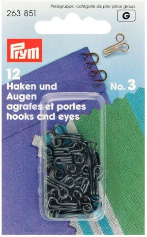 Haken en ogen Prym