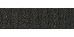 Zwart satijn biaisband