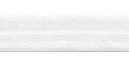 Gebroken wit elastisch biaisband