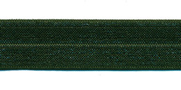 Leger groen elastisch biaisband