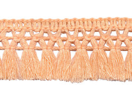 Zalm franje kwastjes