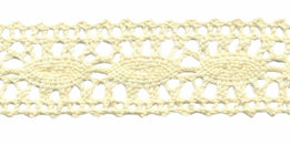 Crème kant 25 mm