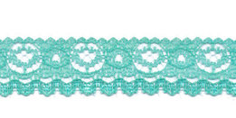 Zee blauw kant 17 mm