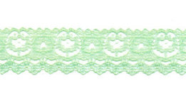 Mint groen kant 17 mm